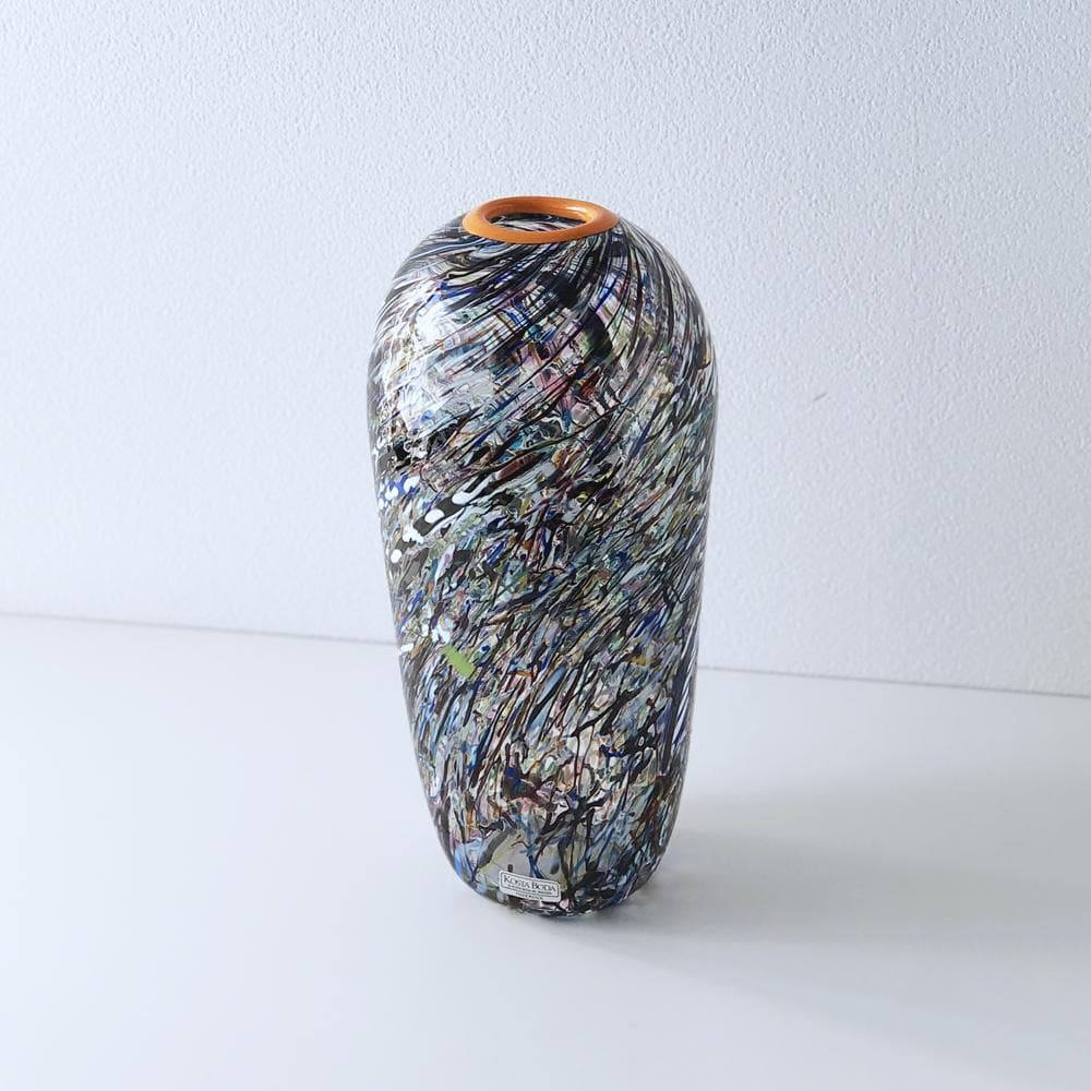 KOSTABODA コスタボダ 花瓶 VASE ヴィンテージ アンティーク 北欧ヴィンテージ/花瓶】コスタ ボダ ガラスのフラワーベース(1970'S