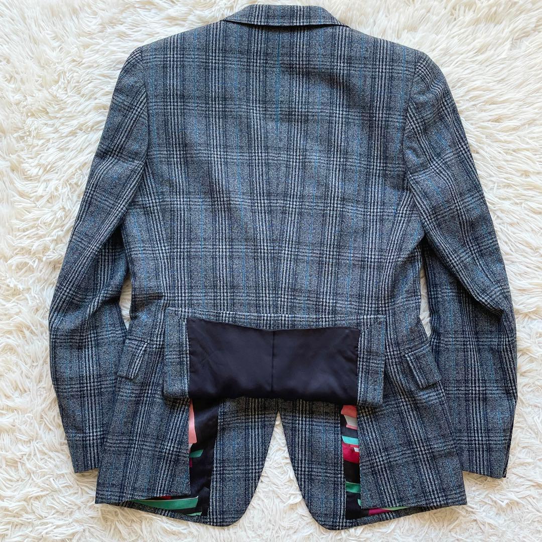 美品 ポールスミス 現行 ツイード セットアップ マルチカラー 総柄