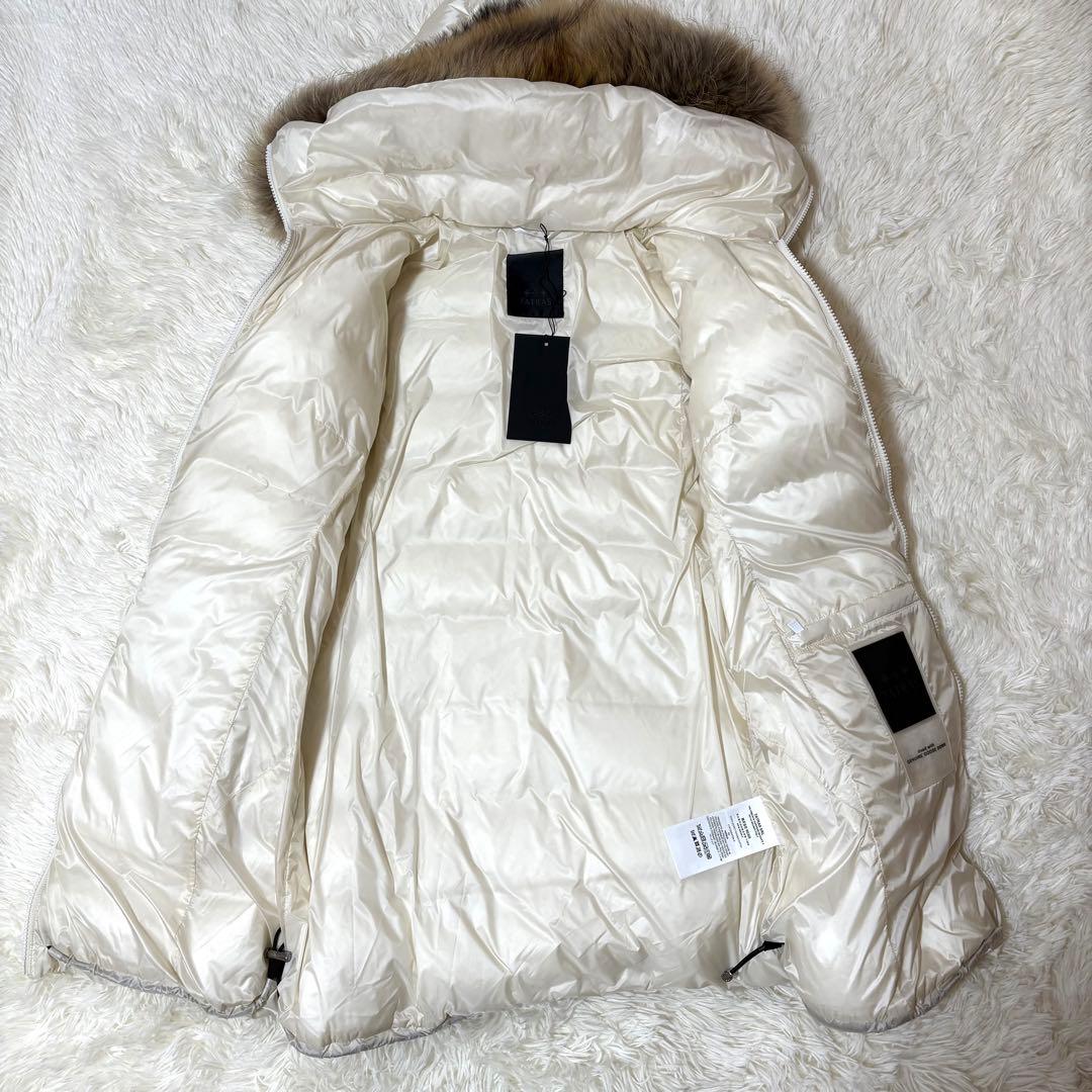 未使用級！TATRAS サルマ 2024年製 ダウンジャケット ファー Mサイズ