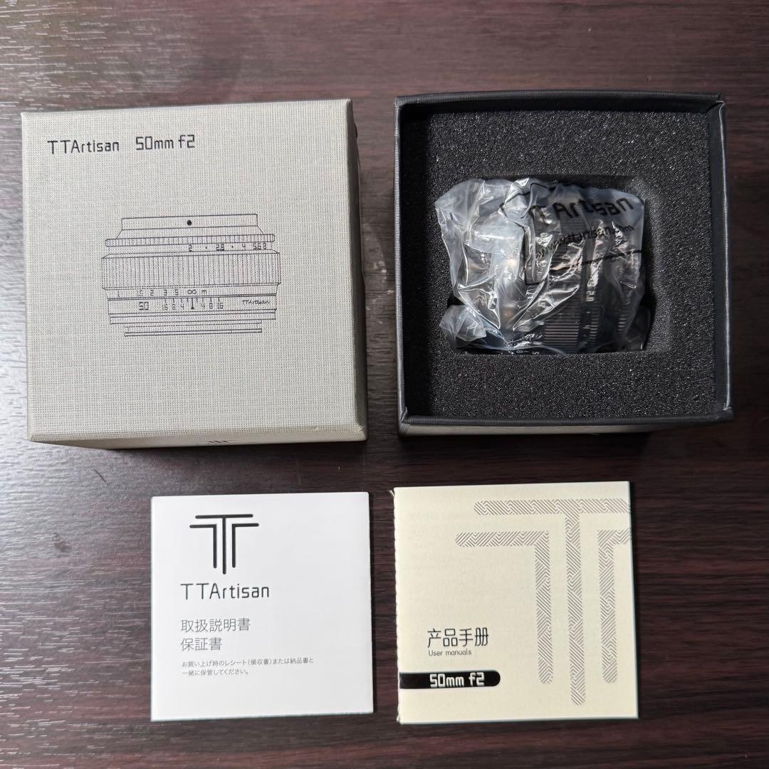 TTArtisan 50mm F1.2　FXマウント 未使用 銘匠光学 TTartisan 50mm F1.2 APS-C 大口径 単焦点レンズ 富士フイルム
