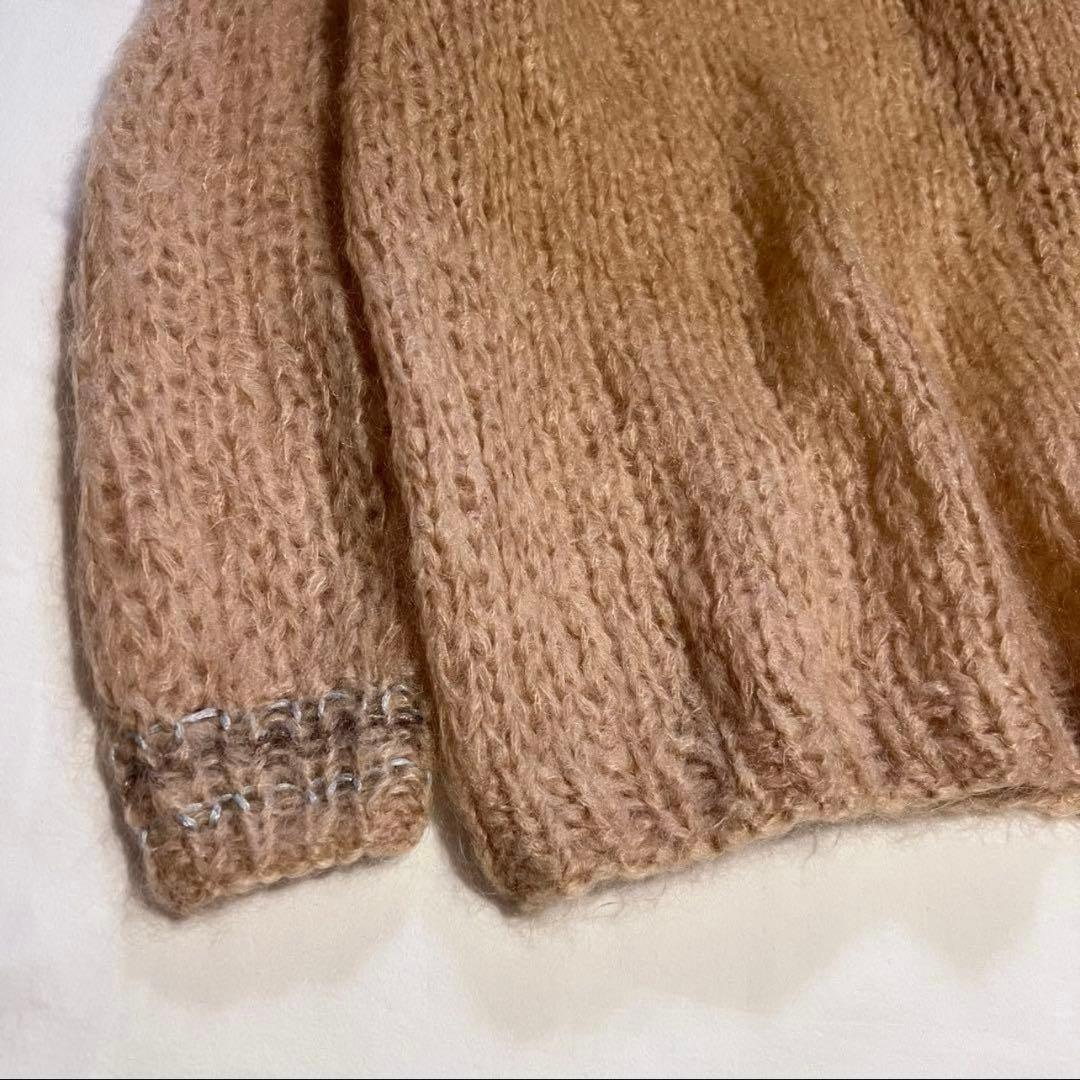 マイアミMaiami透かし編みモヘアニットふわふわ - メルカリ