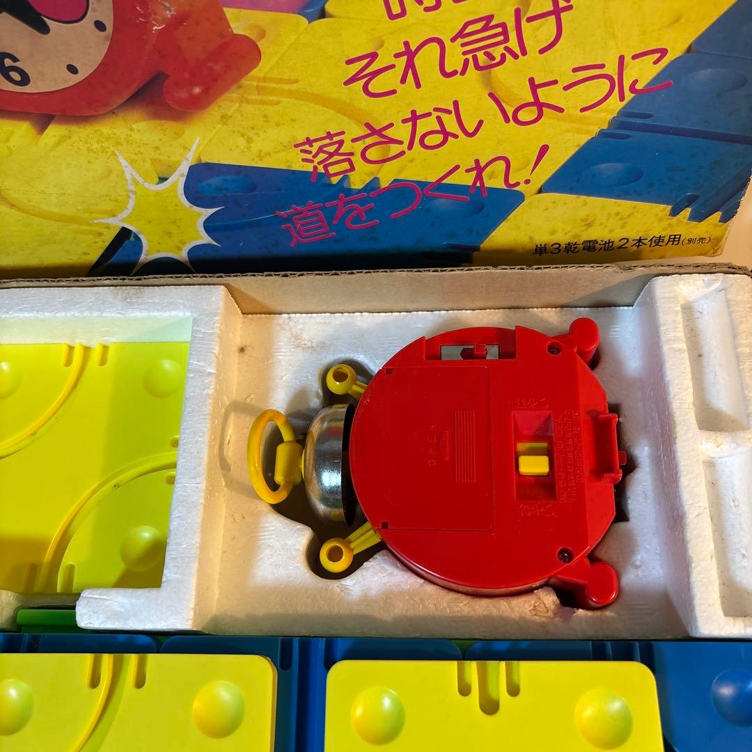 値下中 昭和レトロ 野村トーイ チクタクバンバン 赤い時計とパズルパーツ