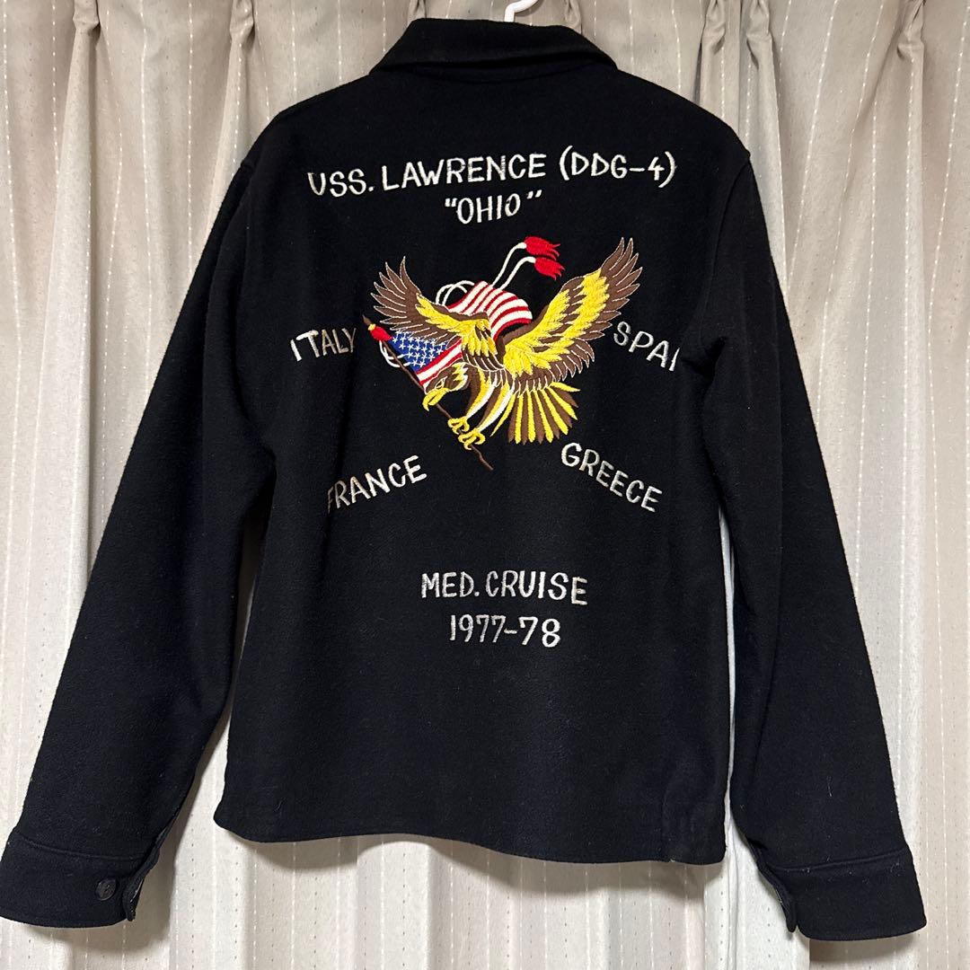 70s USN ツアージャケット スーベニアジャケット ミリタリージャケット