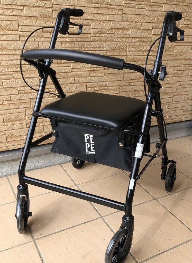 PEPE シルバーカー 歩行器 美品 未使用？ 室内専用】アルミ歩行器ミニタイプ（固定型） ｜ シルバーカー・歩行器