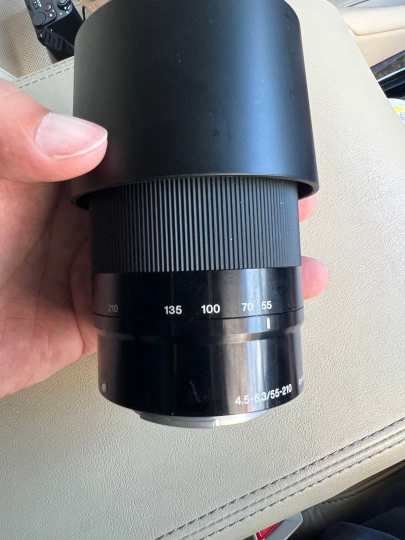 SONY 55-210mm f/4.5-6.3 ズームレンズ