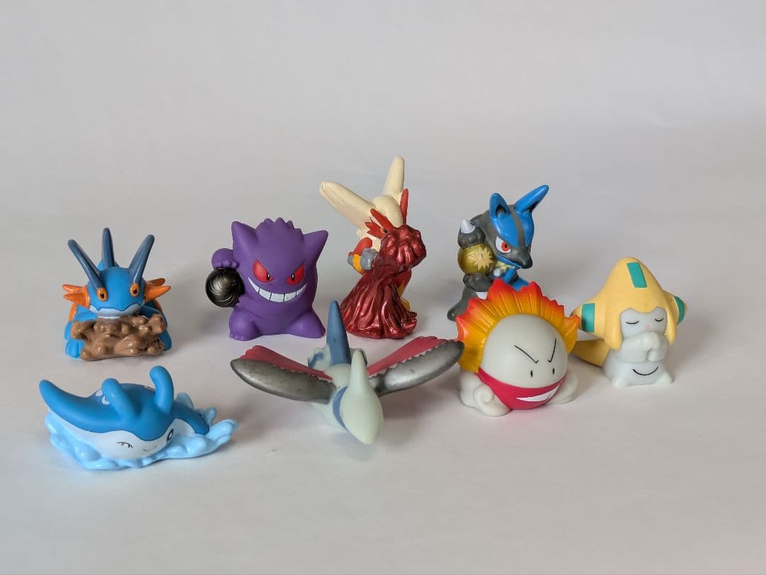 ポケモンキッズ (キメ技シリーズ) 指人形 8体セット - メルカリ