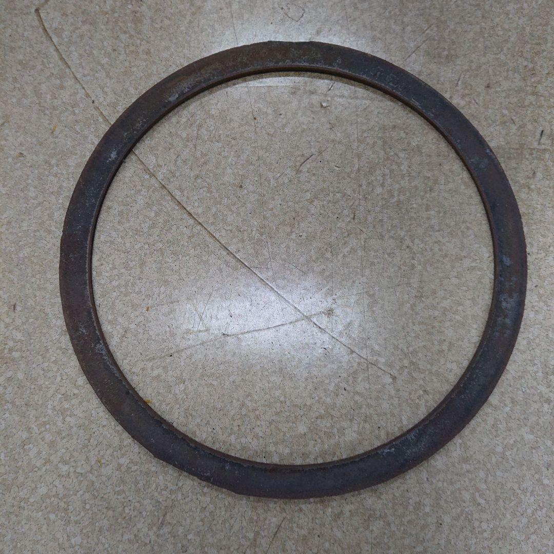 昭和レトロ 鋳物釜輪 大鍋用 ④