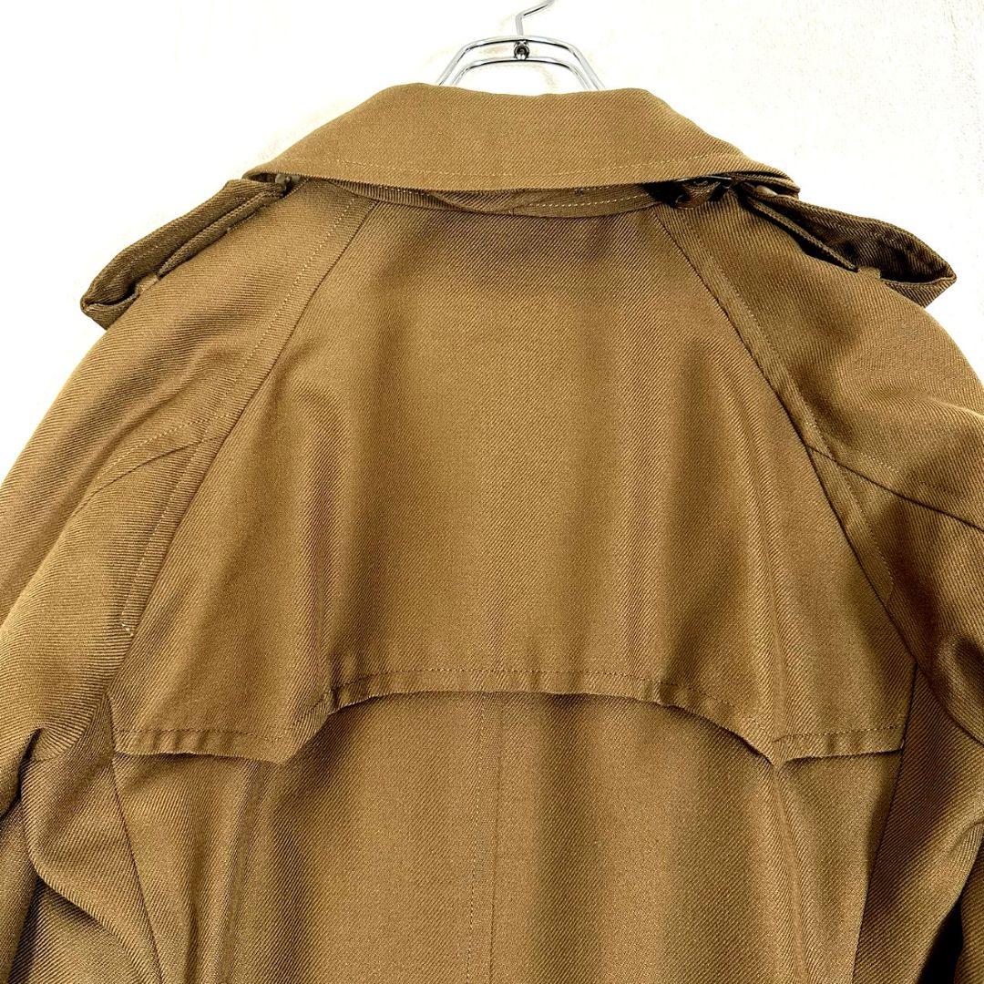 極美品 サイベーシックス トレンチコート モヘア ベルト付 裏地