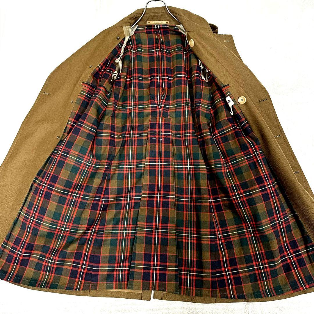 極美品 サイベーシックス トレンチコート モヘア ベルト付 裏地