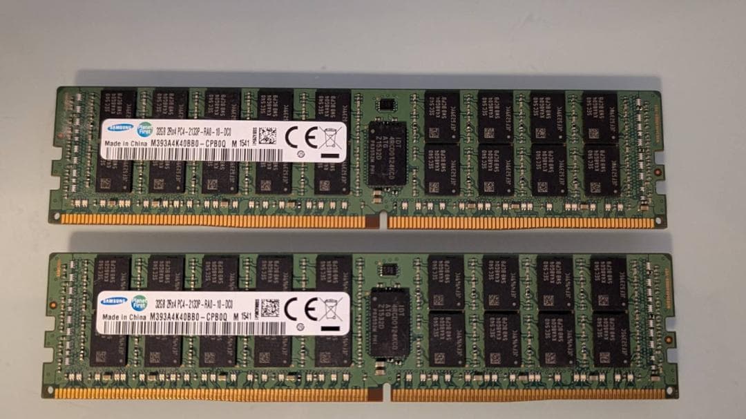 SAMSUNG DDR4 32GB×2枚 計64GB PC4-2133P 81O1+iFq32L._AC_UF350,