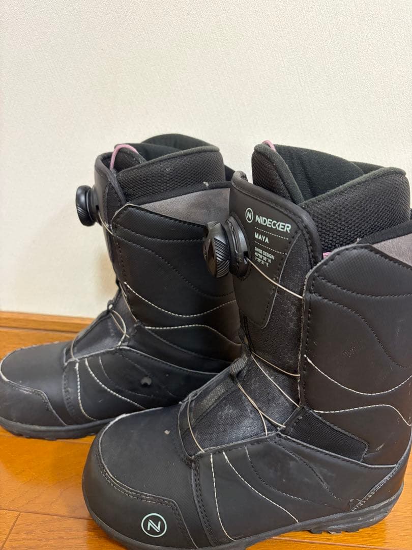 NIDECKER MAYA 女性用スノーボードブーツ ブラック - メルカリ
