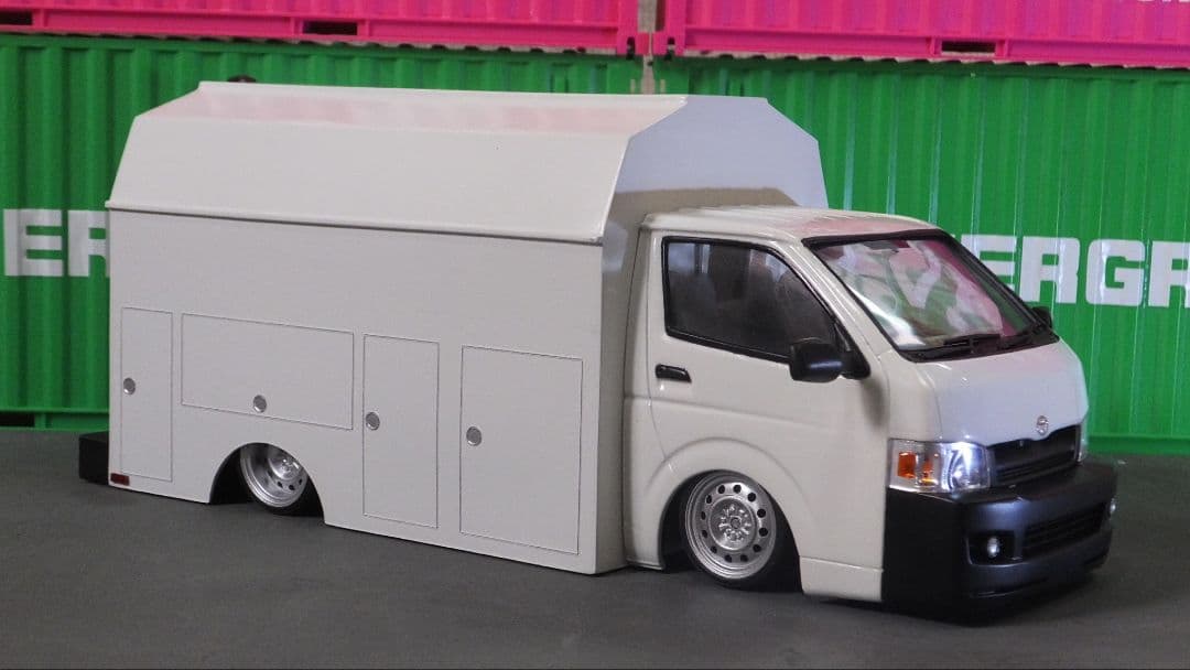 1/24 200系　ハイエース　KUV 仮想USDM 北米仕様　JDM