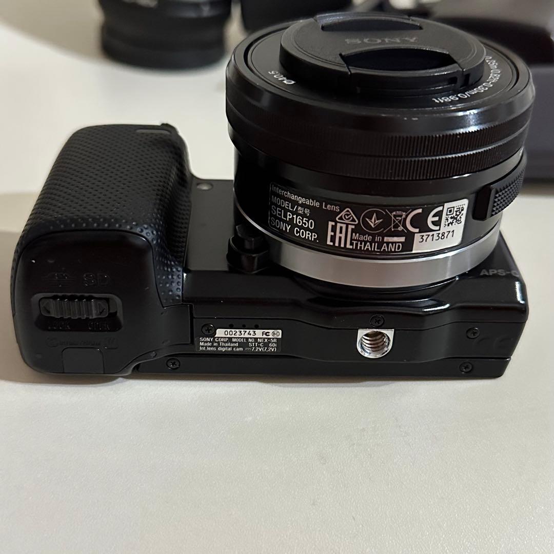 プロフ必読】 SONY NEX-5R 単焦点レンズ付き ソニー ミラーレス一眼