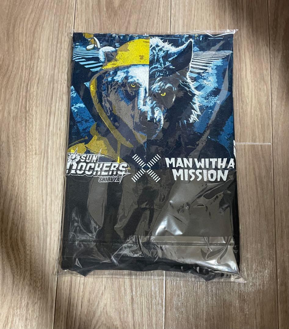 マンウィズ　サンロッカーズコラボTシャツ　Lサイズ