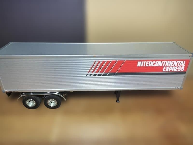 タミヤ 1/14トレーラートラック用 フューエルタンク 　パネルバン 2台セット