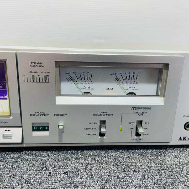 AKAI カセットデッキ GX-F15 - メルカリ