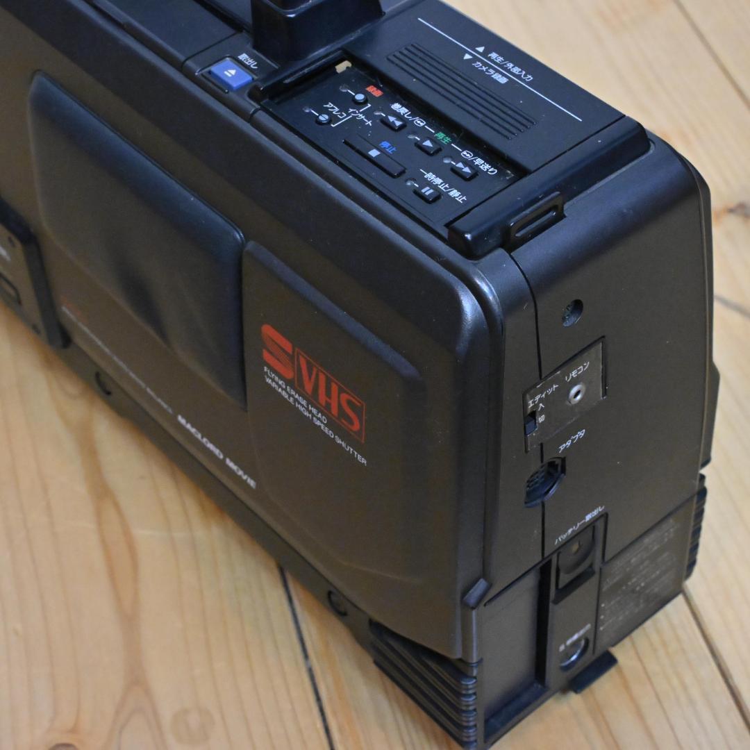 ビデオカメラ】ナショナル HQ S-VHS AG-400・マックロードムービー