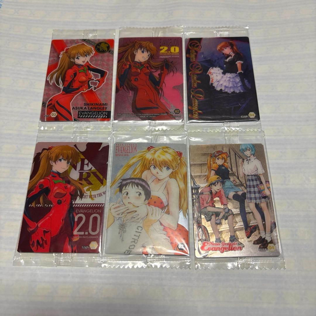 エヴァンゲリオン ウエハース カード 未開封 合計14枚 - メルカリ
