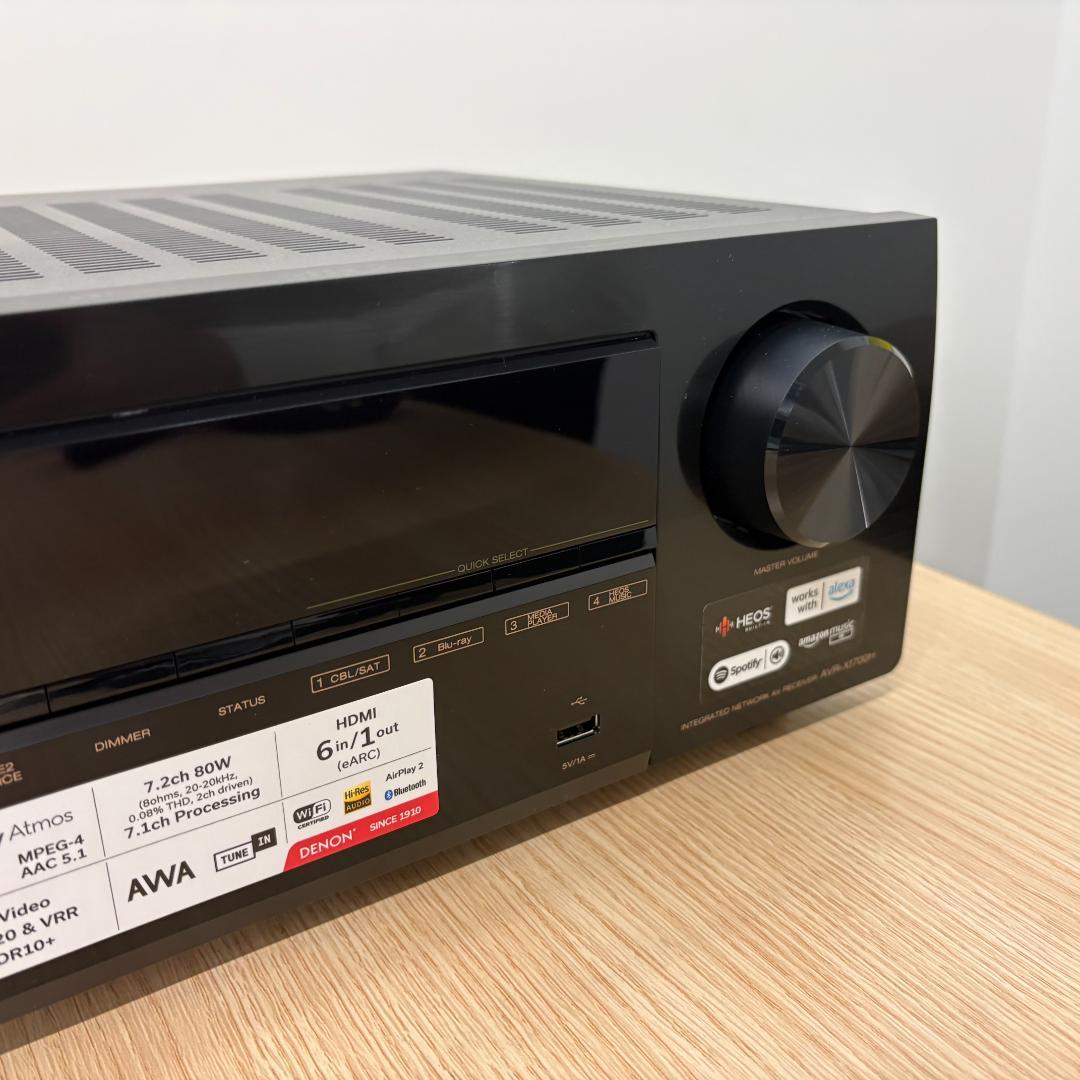 《新品同様》DENON AVR-X1700H 7.2ch AVアンプ