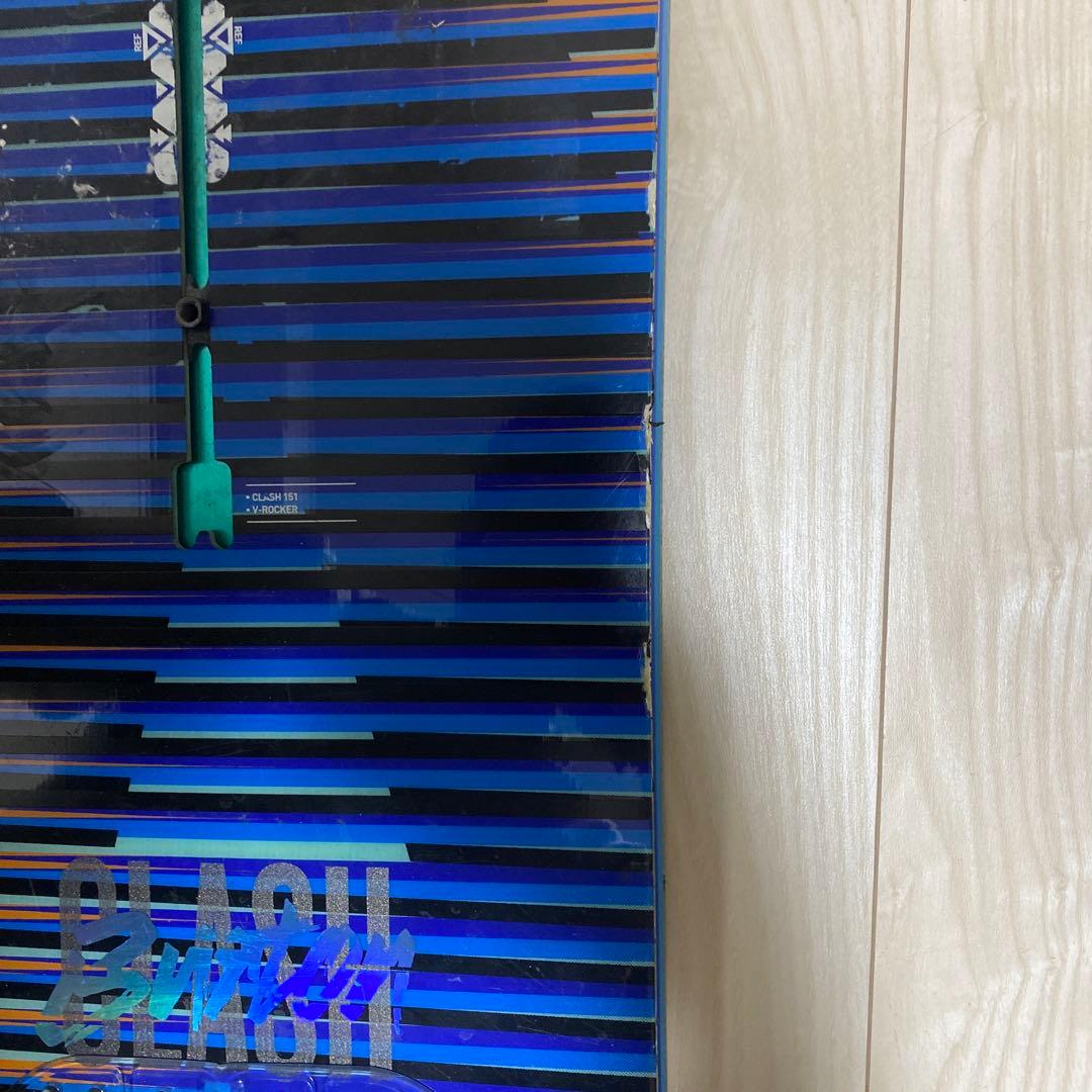 初心者向け】Burton CLASH 151 スノーボード - メルカリ