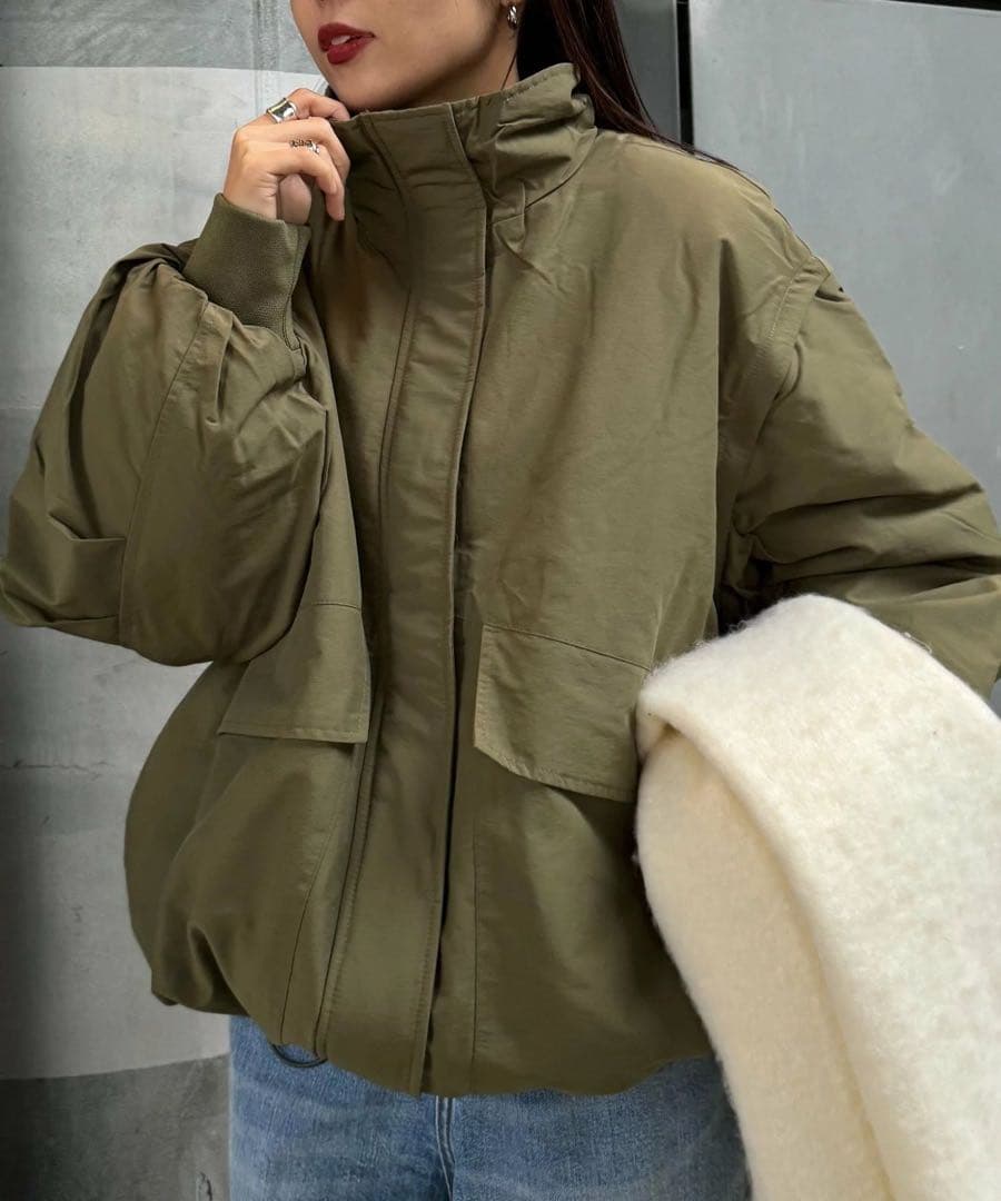 チャオパニックティピー BIGポケットスタンドワークアウター カーキ セール】【軽くて暖かい/マルチウェイ】BIGポケットスタンドワーク