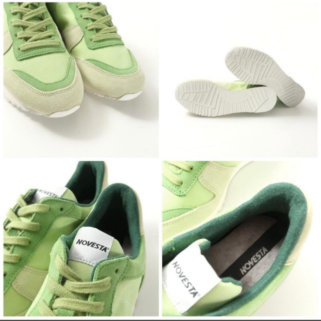 希少カラー★NOVESTA ノヴェスタ MARATHON 23.5cm ライム