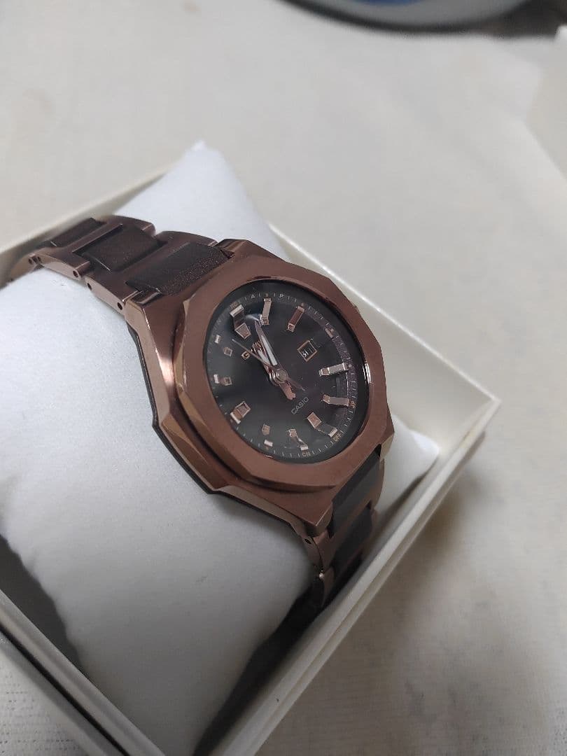 値下げ 中古 Baby-G タフソーラー MSG-W350CG ダークブラウン - メルカリ