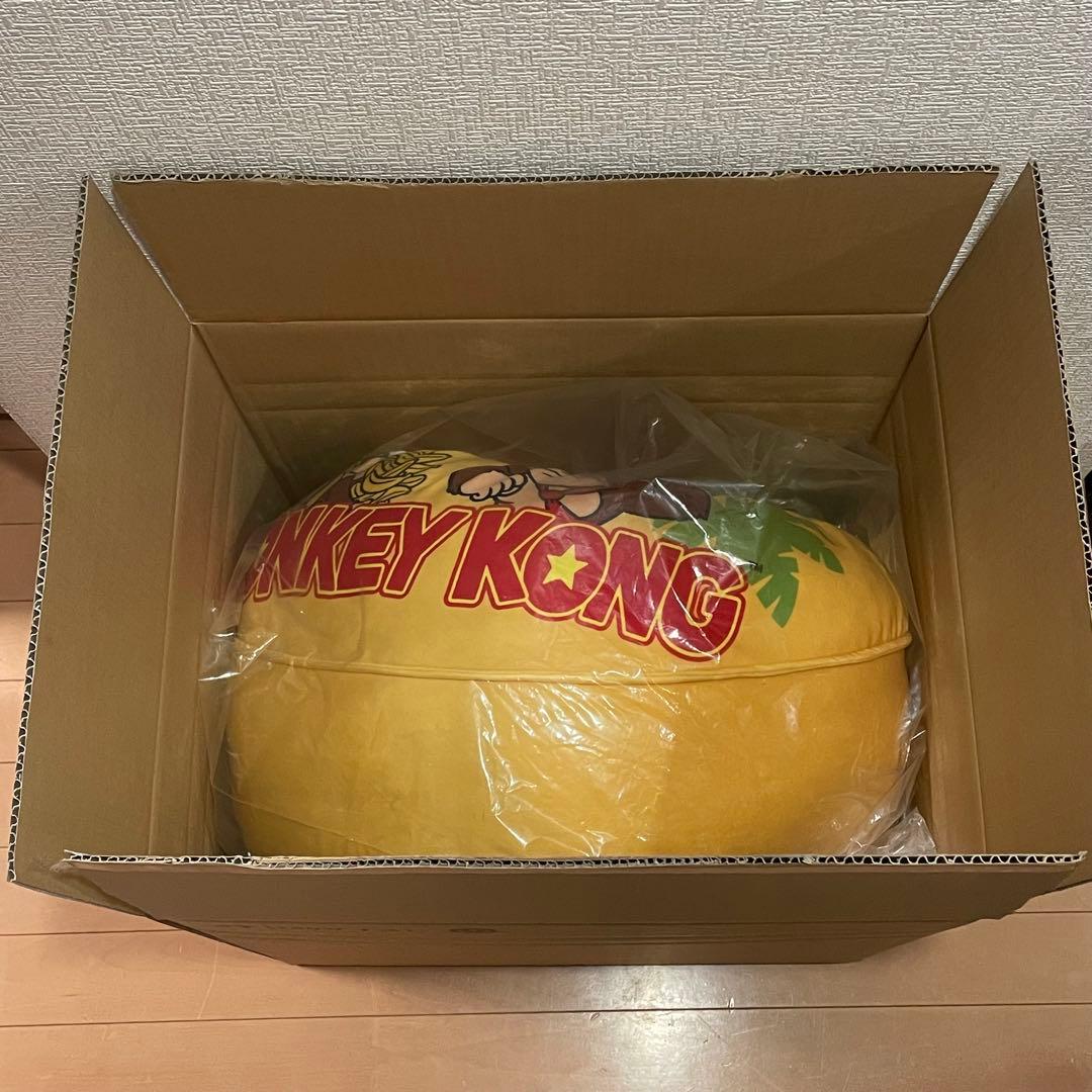 一番くじドンキーコング　ダブルチャンス もっと大きなバナナぬいぐるみ