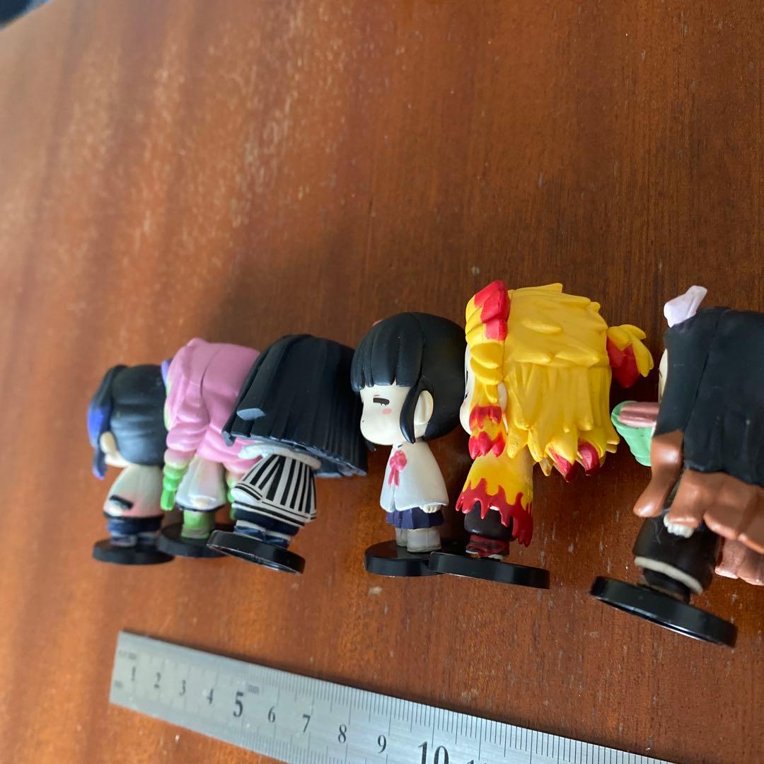 ナムコ限定 鬼滅の刃 ミニフィギュア つむりずむ 6体セット まとめ売り