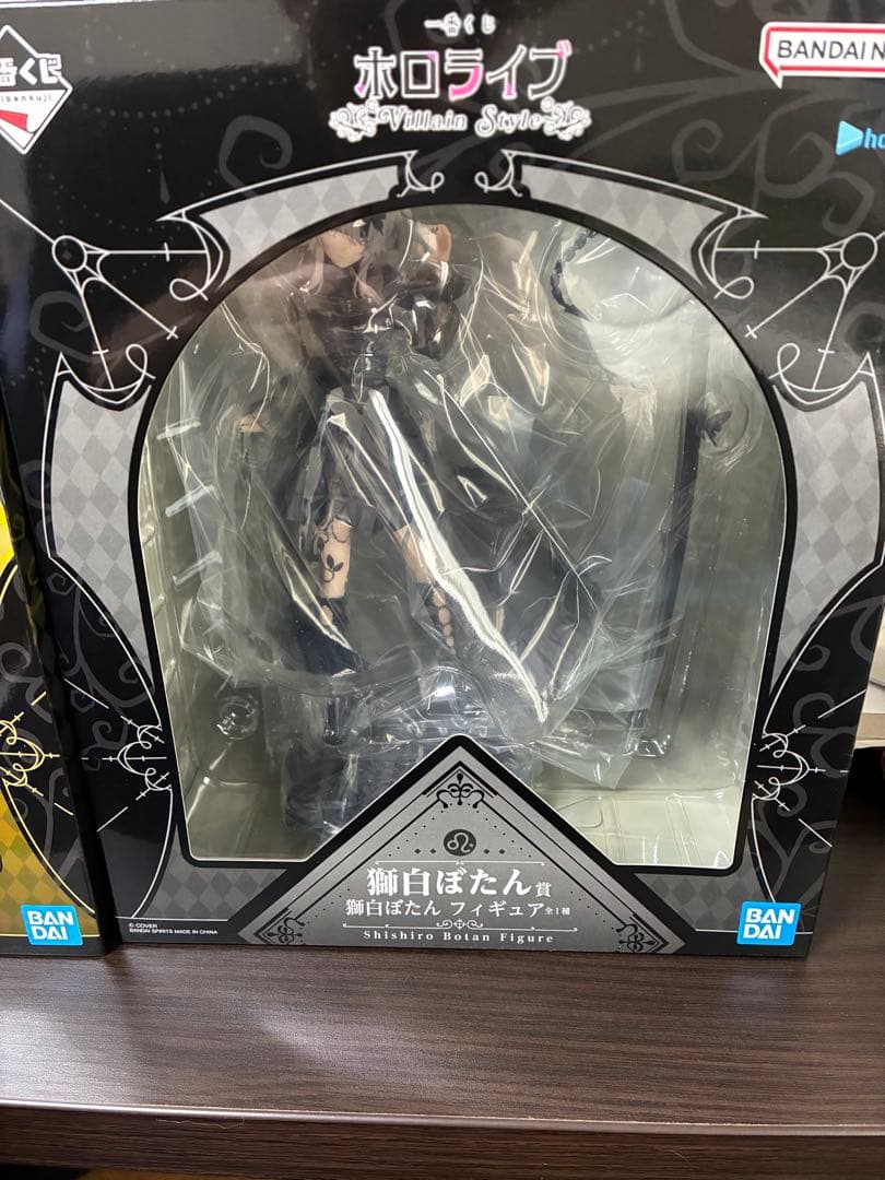 獅白ボタン　角巻わため　フィギュア　グッズ　セット　ホロライブ　一番くじ