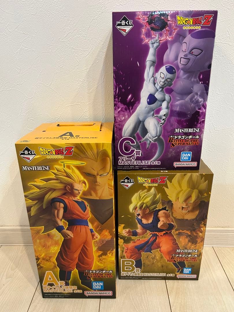 ドラゴンボール　一番くじ　超サイヤ人3セット 一番くじ ドラゴンボール BATTLE OF THE SUPER SAIYAN フォト