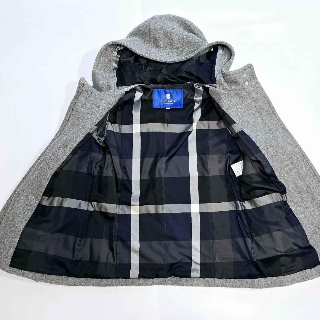 美品】 ブルーレーベルクレストブリッジ ダッフルコート ショート