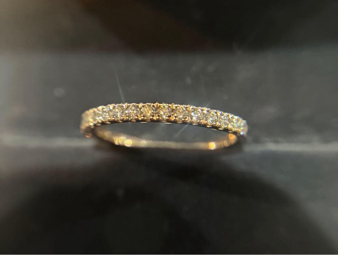 ロイヤルアッシャー ハーフエタニティ K18PG 12号 - メルカリ