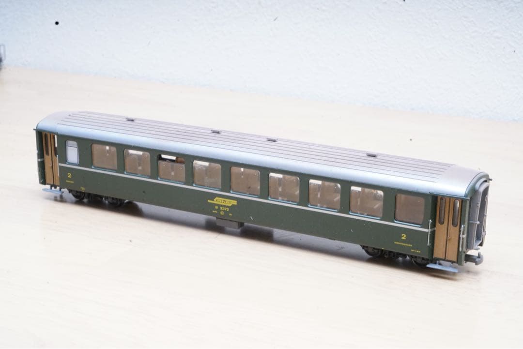 BEMO HOm 1/87.12mm Hge4/4旧氷河急行セット