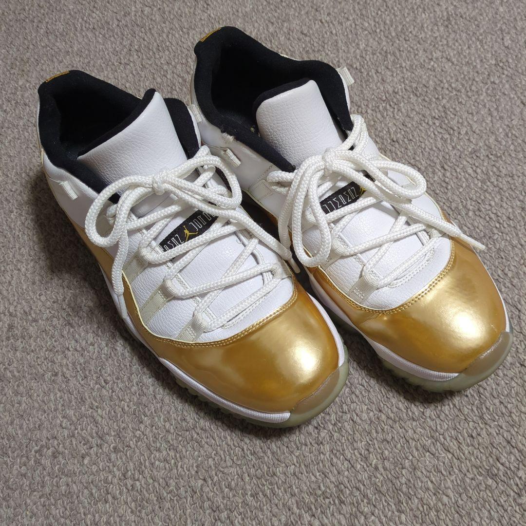 エアジョーダン 11 レトロLOW ローカット シューズ ホワイト/ゴールド Air Jordan 11 Retro Low 'White & Metallic Gold' Release Date. Nike