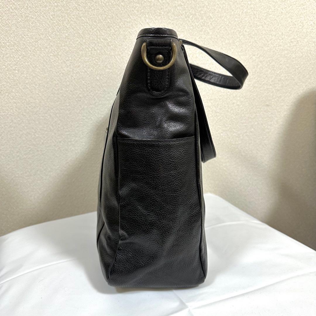 美品】sot トートバッグ ZEBU レザー 2way ブラック A4収納可 - メルカリ