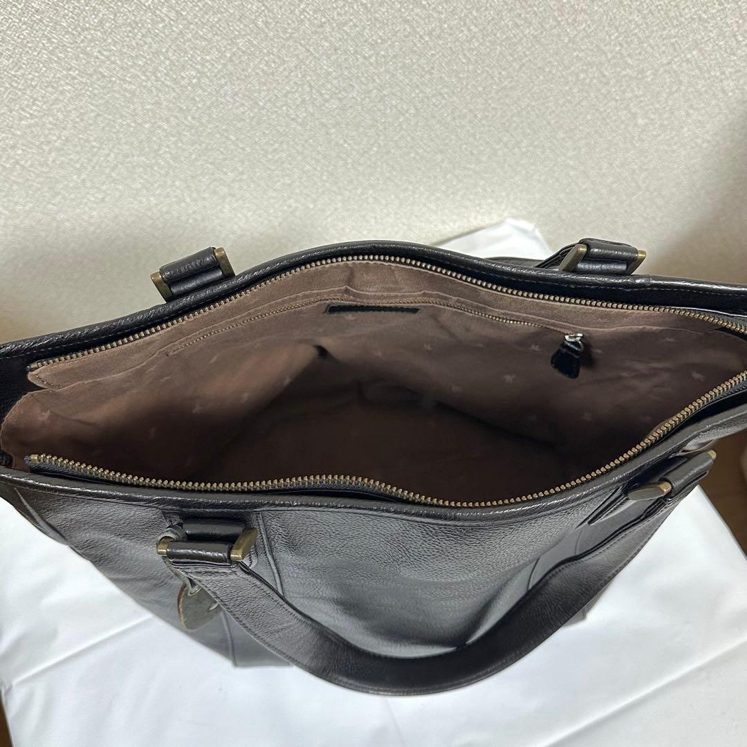 美品】sot トートバッグ ZEBU レザー 2way ブラック A4収納可 - メルカリ