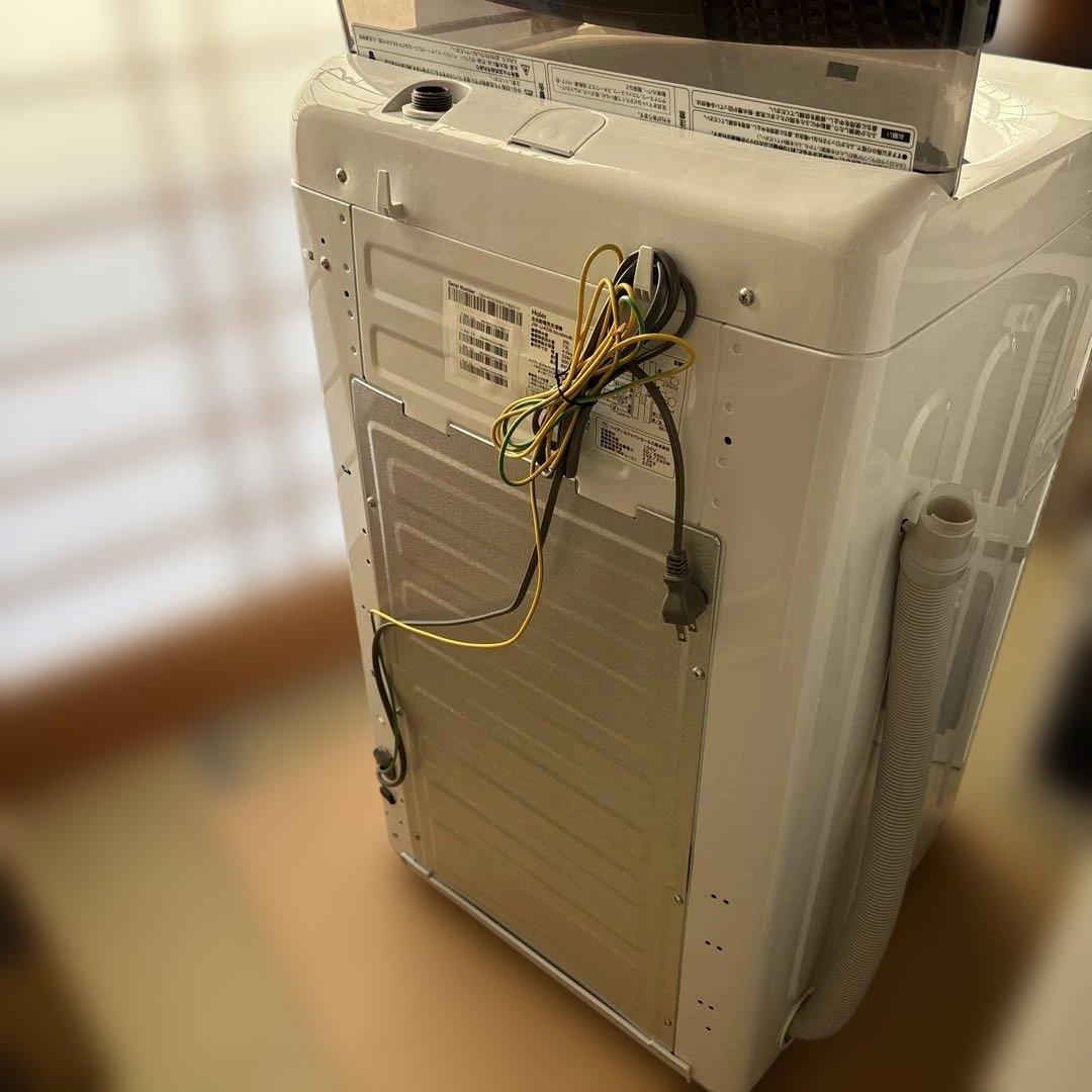 全自動洗濯機　ハイアール 4.5kg 　JW-U45B-K 美品