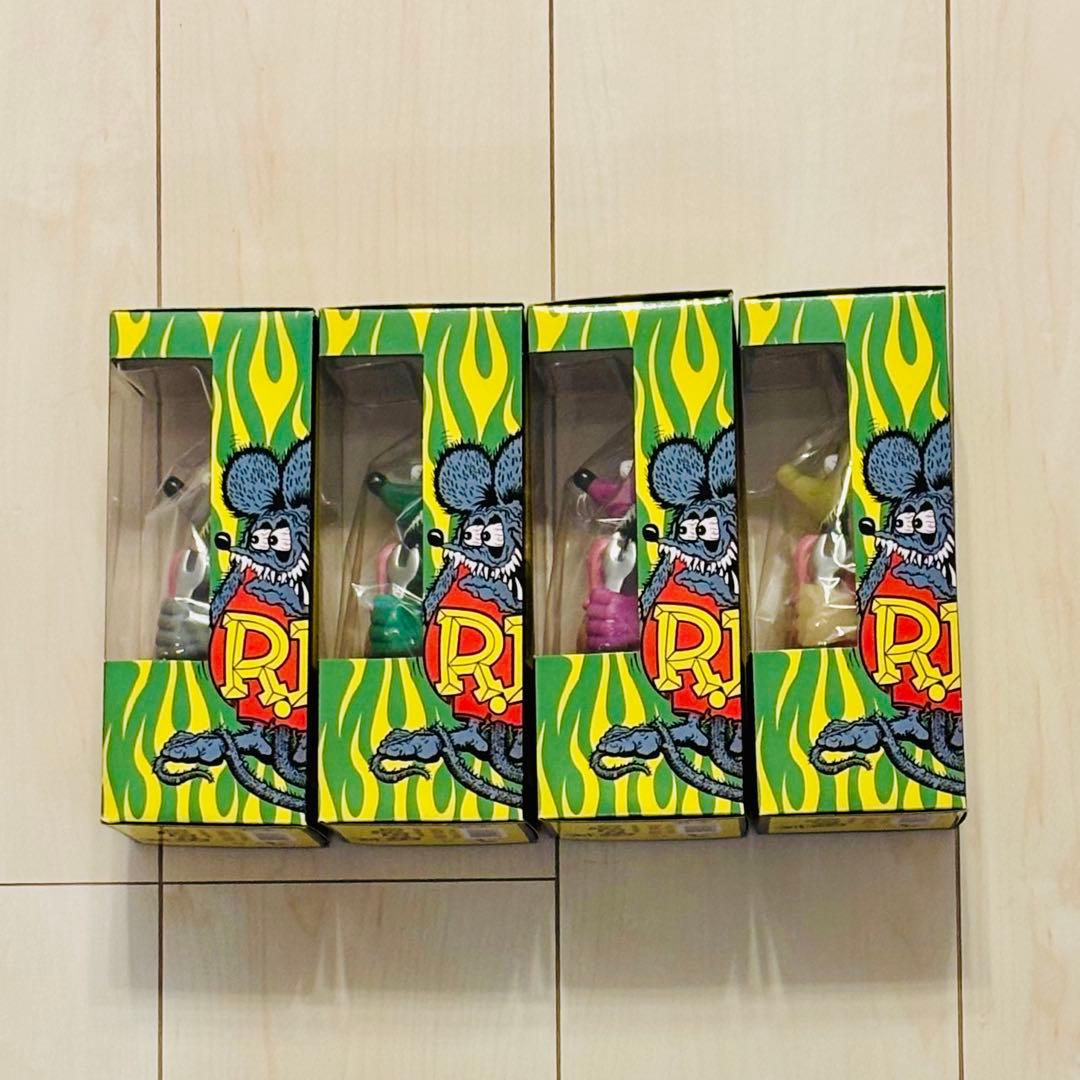 Rat Fink Wacky Wobbler フィギュア 4体セット