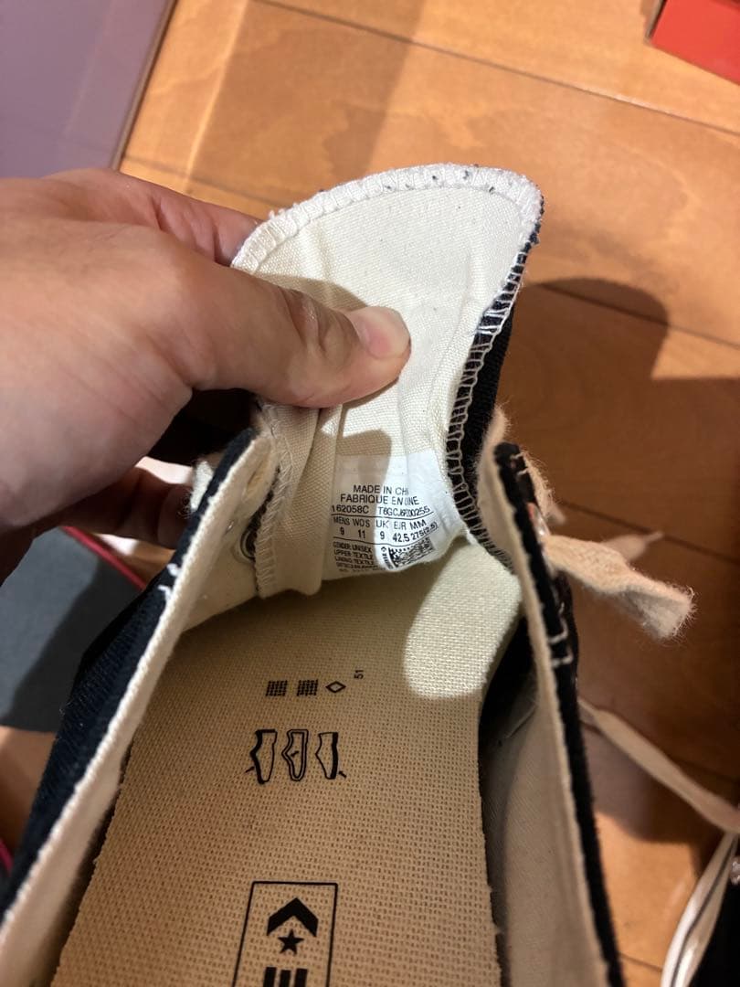 CONVERSE CT70 27.5cm ブラック チャックテイラー