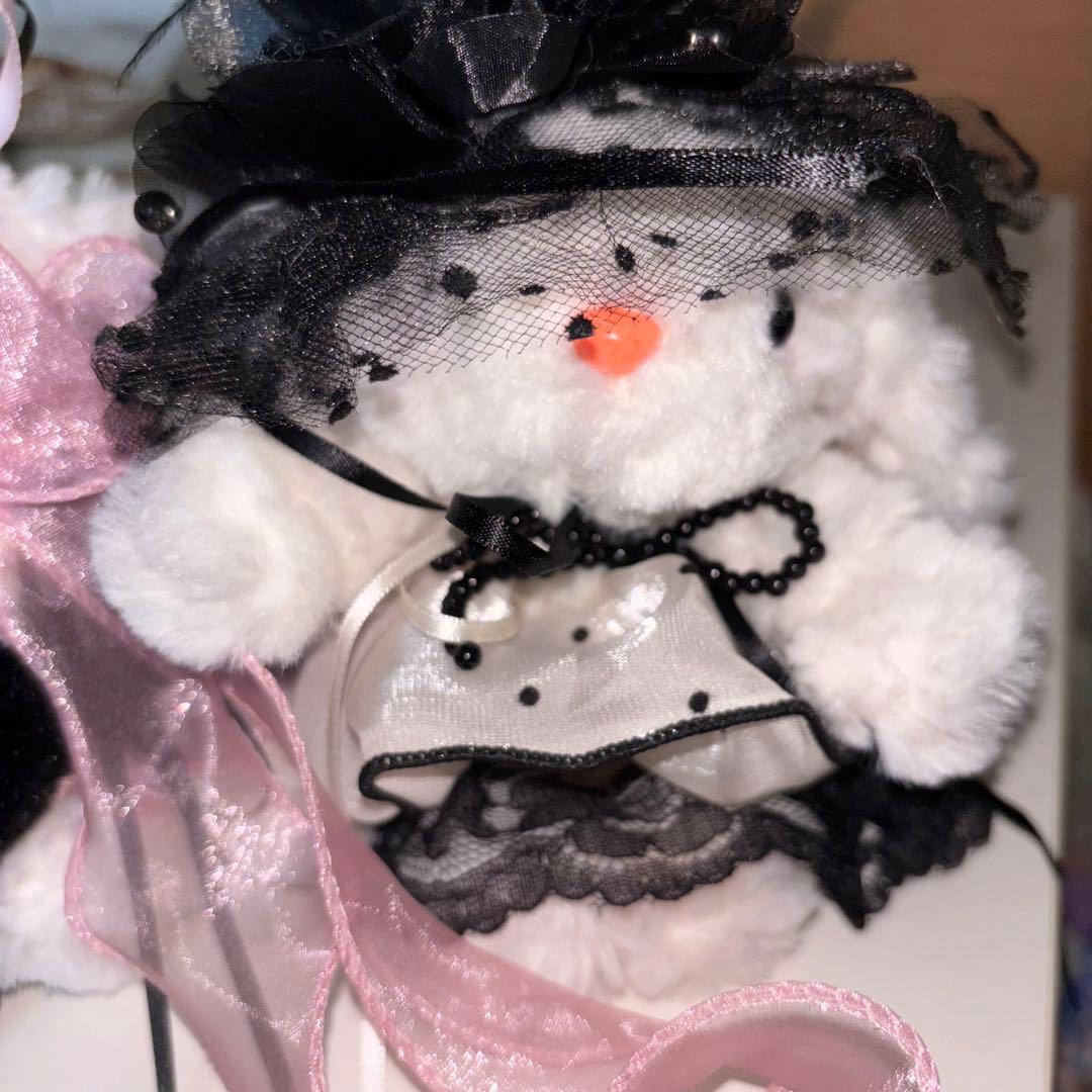 うさぎ　ねこ　ぬいぐるみ　ドール　キーホルダー　まとめ売り　フリル　レース