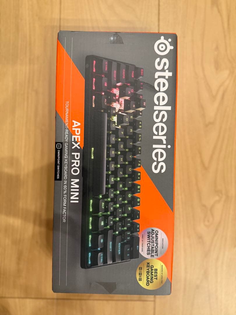 SteelSeries Apex Pro Mini US配列キーボード STEELSERIES ゲーミングキーボード Apex Pro Mini US （USキー配列