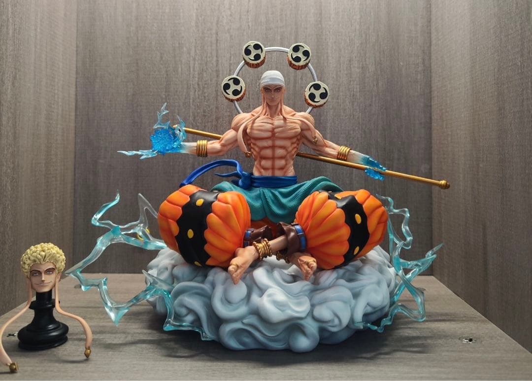 ワンピース 雷神エネル フィギュア ガレージキット - メルカリ