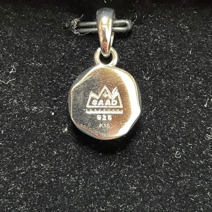SAAD ネックレストップ 太陽神 サンシンボル 925 k18 - メルカリ