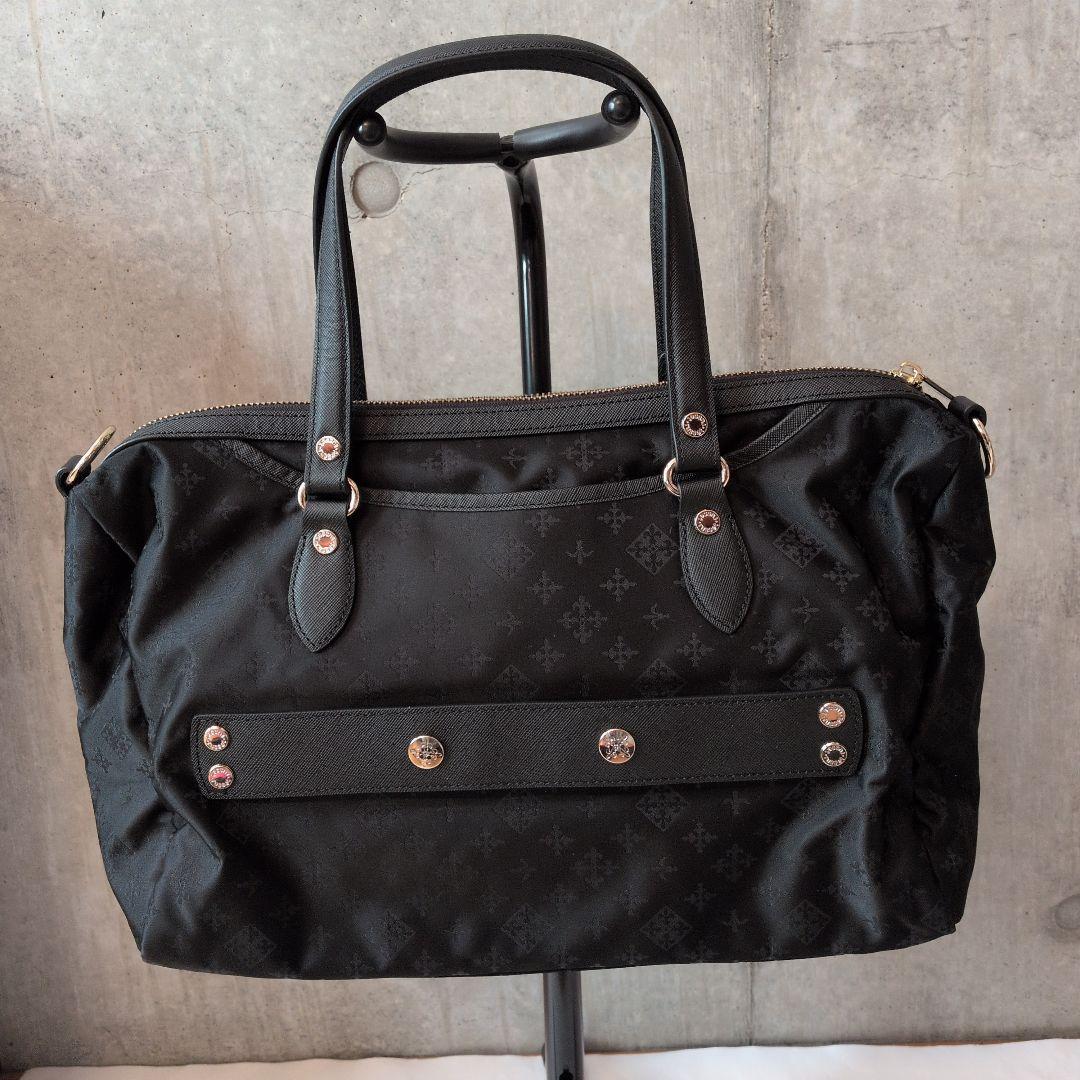 russet ラシット トラベル用ボストンバック ブラック ショルダーベルト