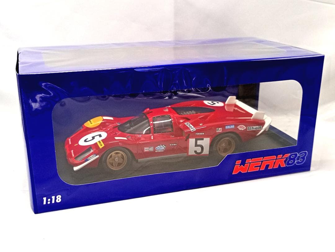 WERK83 1/18 フェラーリ 512S #5 ルマン24H 1970 楽天市場】ミニカー フェラーリ 1/18 映画「フェラーリ」1970