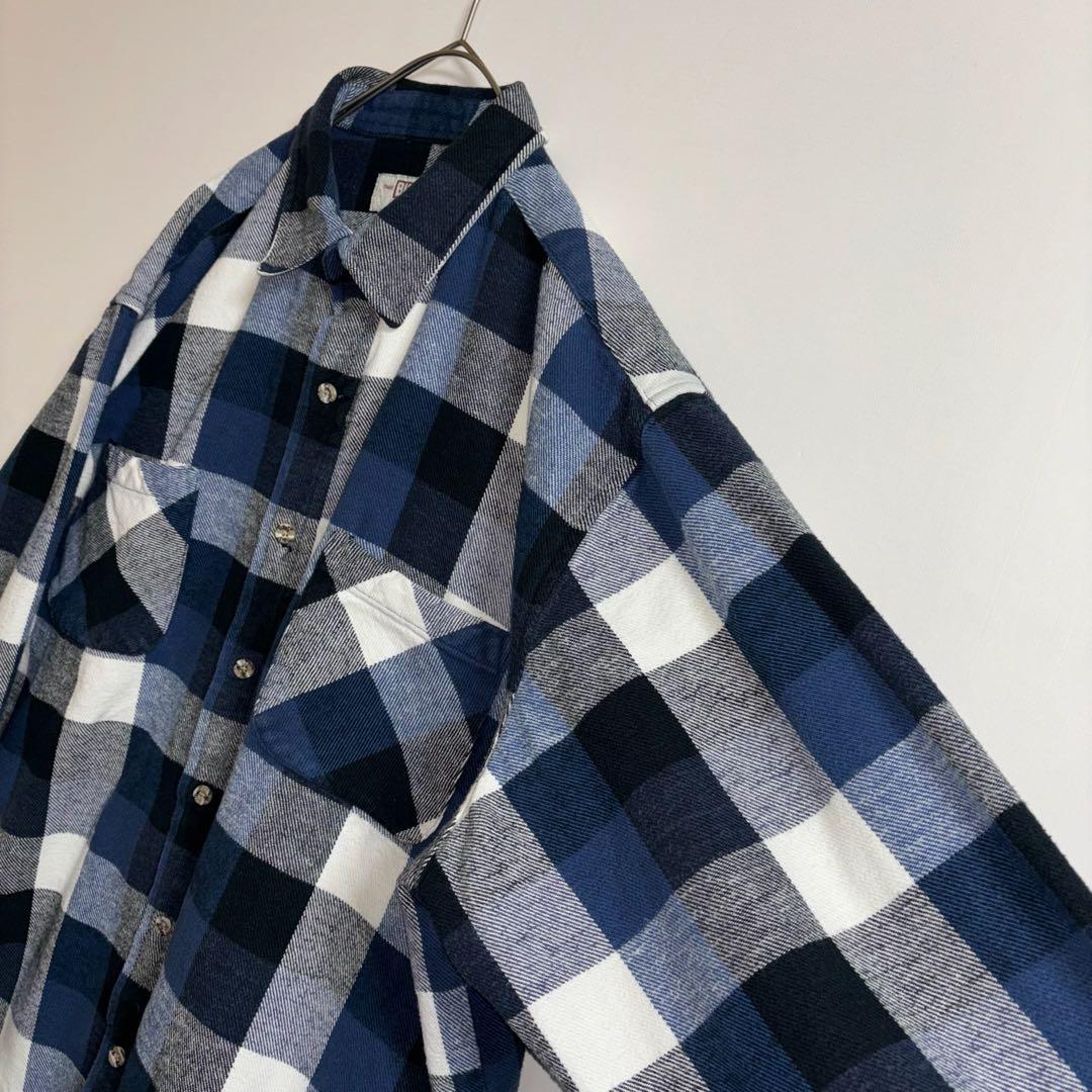 a*s様 《オーバーサイズ》BIG MACビッグマックチェックネルシャツヘビネル