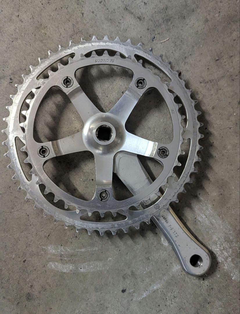 ビンテージ スギノ75 SUGINO75 ロードクランク 170mm - メルカリ