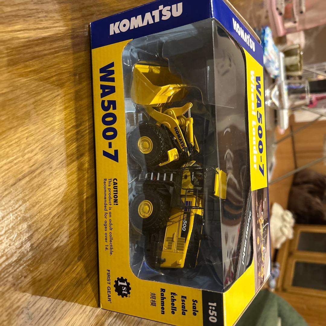 新品ミニチュア　コマツWA500-7 建設機械　完成品　タイヤショベル WA500-7 の中古販売価格 - GROWTH POWER
