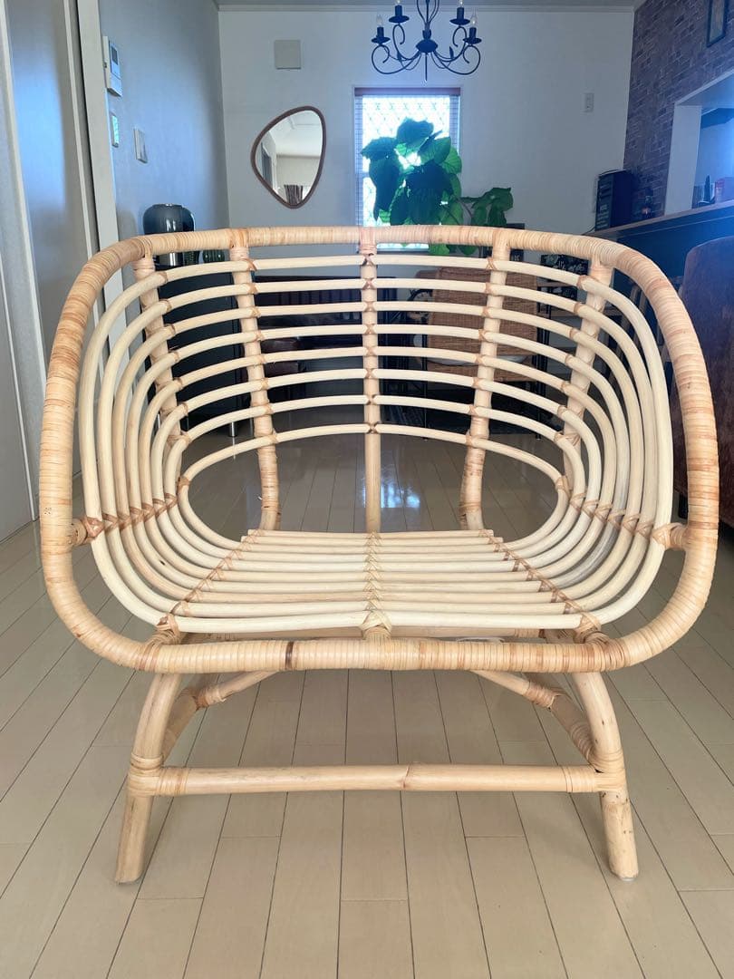 愛知発廃盤入手困難品IKEAラタンチェア ブクスボーBUSKBOパーソナル